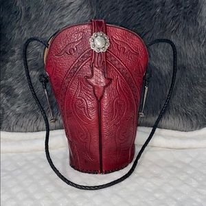 Unique Lucchese Boot Handbag